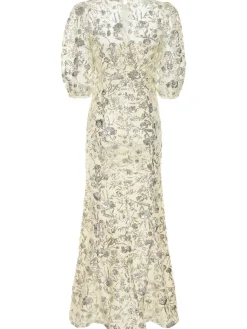 Vestito midi con paillettes