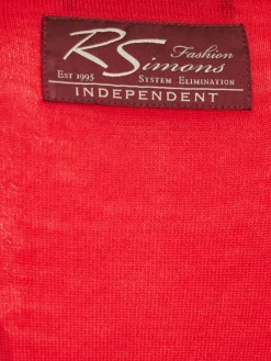 Vestito midi in maglia di lana