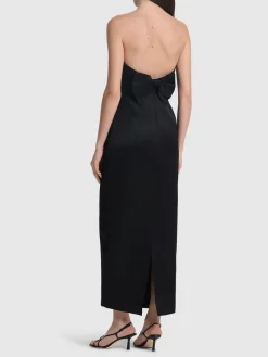 Vestito midi Romeo in raso