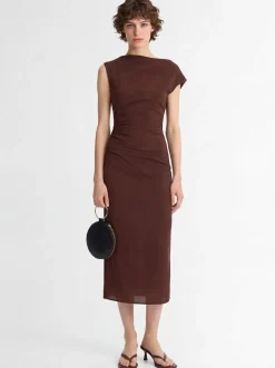Vestito midi Tasa in misto viscosa