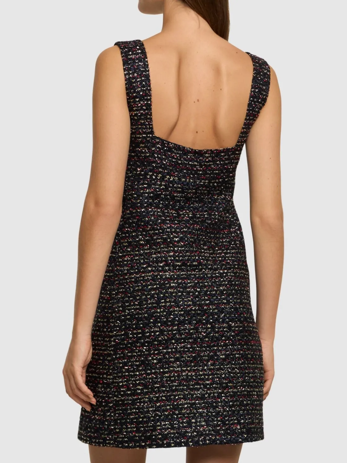 Vestito mini in bouclé