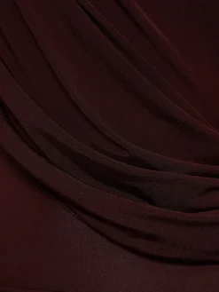 Vestito mini in jersey drappeggiato