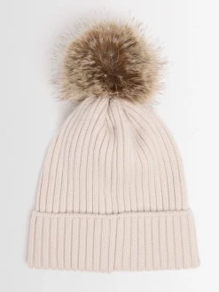 Virgin wool beanie w/ pom pom