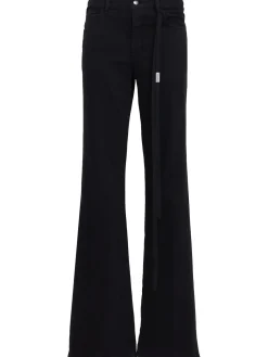 Vive 5-pocket straight cotton pants