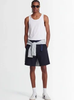 Wool blend Bermuda shorts
