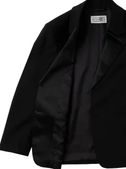 Wool blend formal jacket