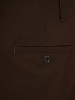 Wool wide pants