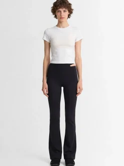 Zenvy high-waist flared leggings